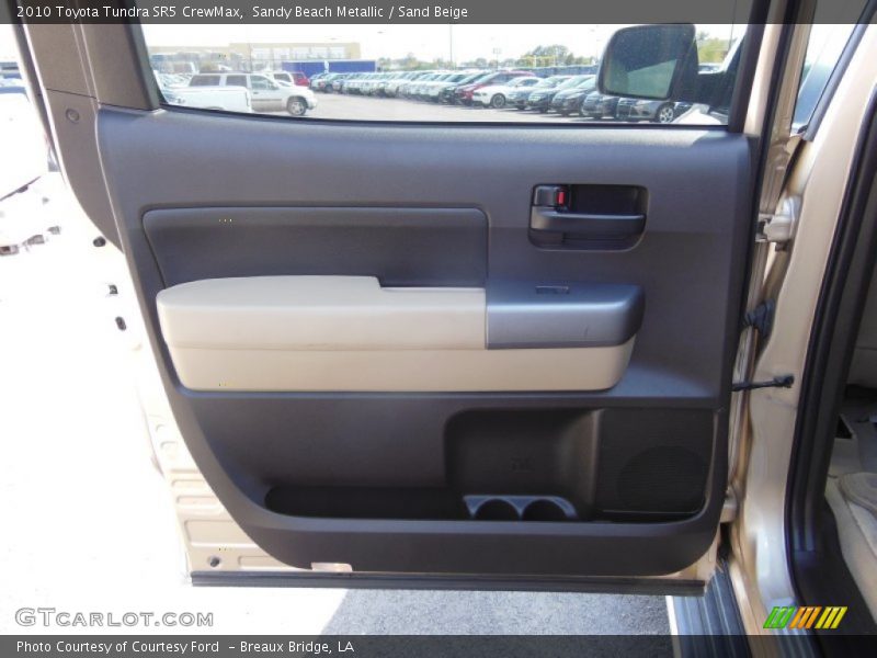 Sandy Beach Metallic / Sand Beige 2010 Toyota Tundra SR5 CrewMax