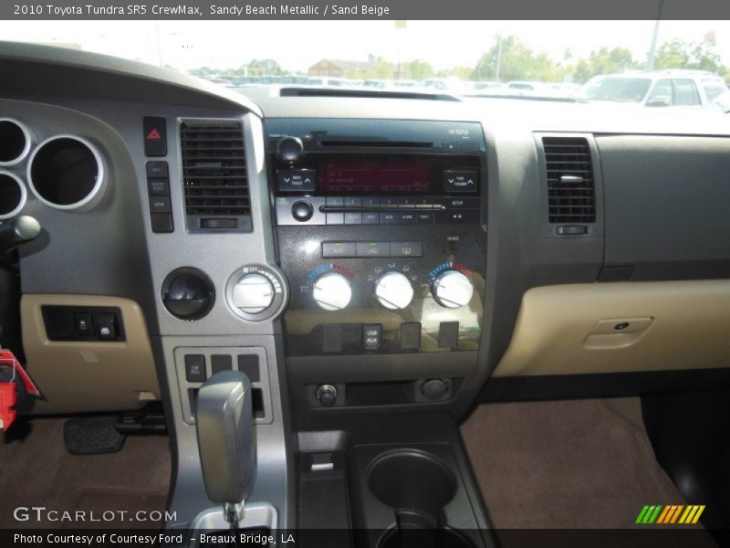 Sandy Beach Metallic / Sand Beige 2010 Toyota Tundra SR5 CrewMax