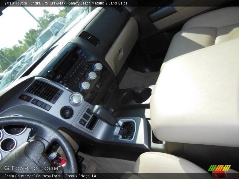 Sandy Beach Metallic / Sand Beige 2010 Toyota Tundra SR5 CrewMax