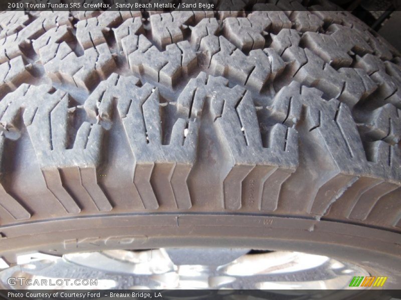 Sandy Beach Metallic / Sand Beige 2010 Toyota Tundra SR5 CrewMax