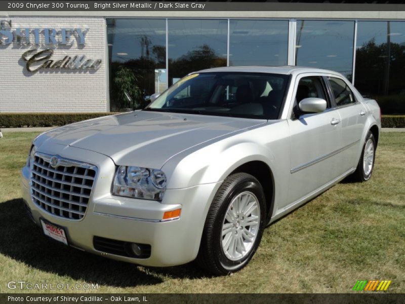 Bright Silver Metallic / Dark Slate Gray 2009 Chrysler 300 Touring