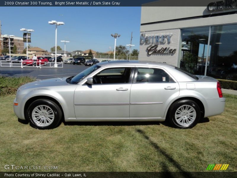 Bright Silver Metallic / Dark Slate Gray 2009 Chrysler 300 Touring