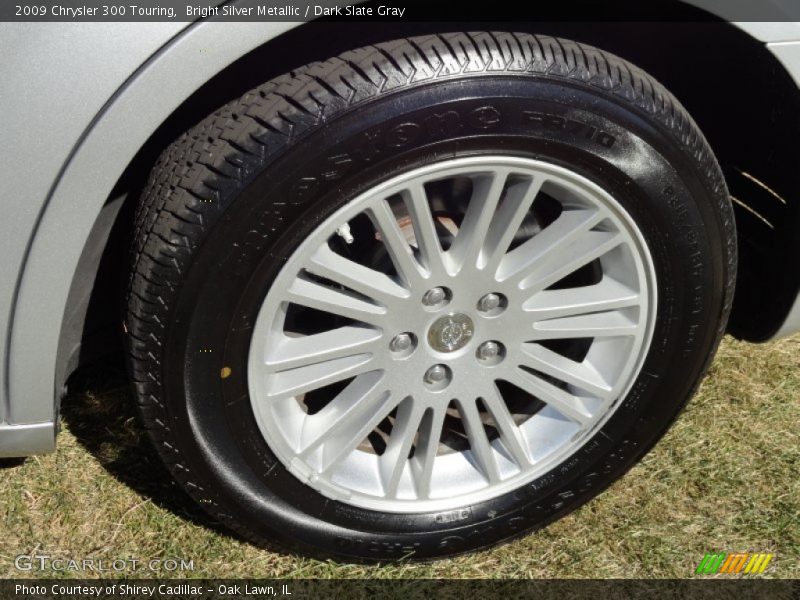 Bright Silver Metallic / Dark Slate Gray 2009 Chrysler 300 Touring