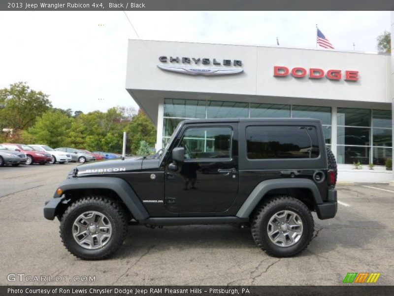  2013 Wrangler Rubicon 4x4 Black