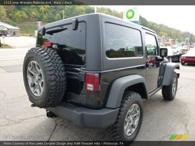 Black / Black 2013 Jeep Wrangler Rubicon 4x4