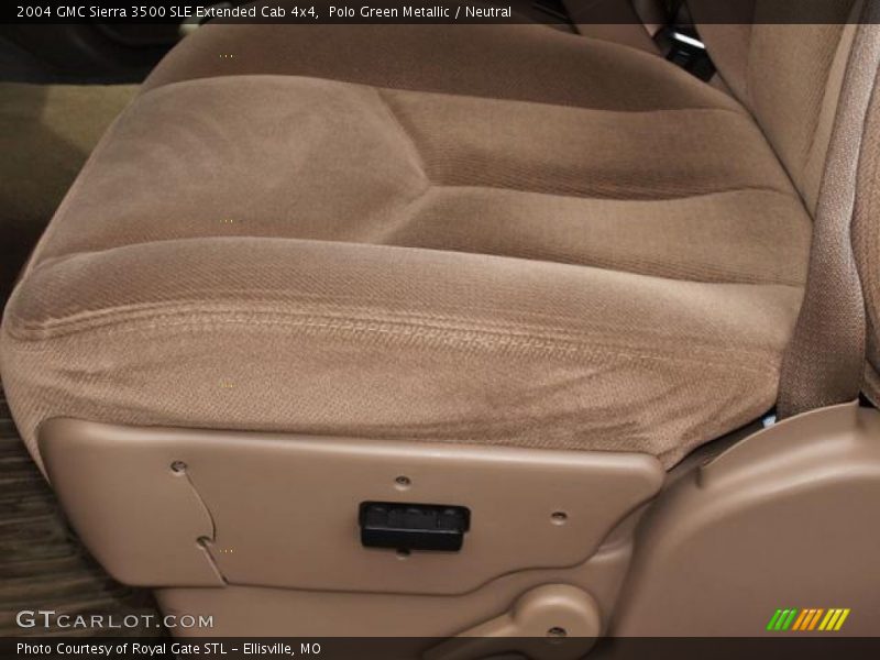 Polo Green Metallic / Neutral 2004 GMC Sierra 3500 SLE Extended Cab 4x4