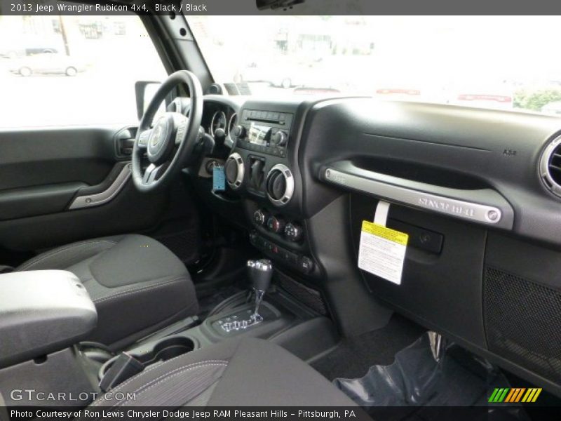  2013 Wrangler Rubicon 4x4 Black Interior