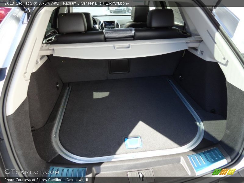 Radiant Silver Metallic / Ebony/Ebony 2013 Cadillac SRX Luxury AWD