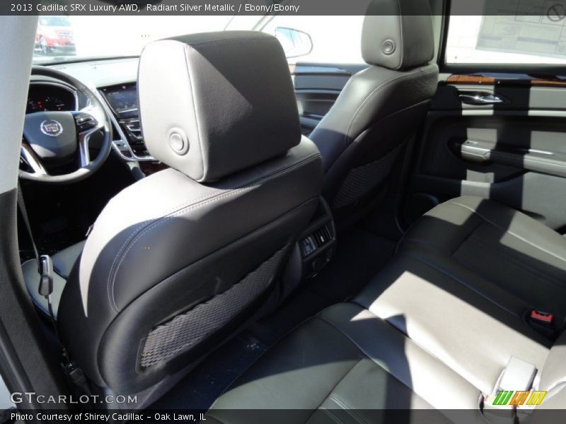 Radiant Silver Metallic / Ebony/Ebony 2013 Cadillac SRX Luxury AWD