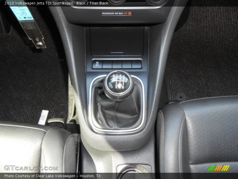 Black / Titan Black 2010 Volkswagen Jetta TDI SportWagen