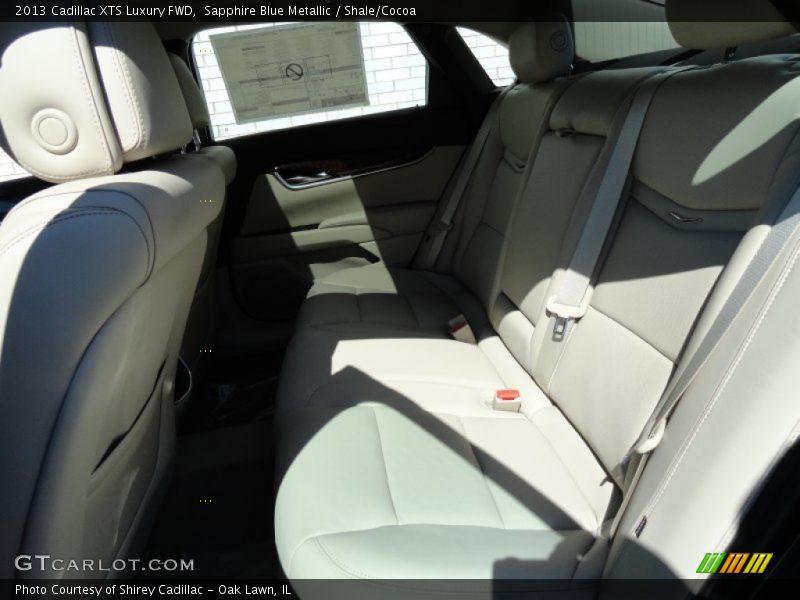 Sapphire Blue Metallic / Shale/Cocoa 2013 Cadillac XTS Luxury FWD