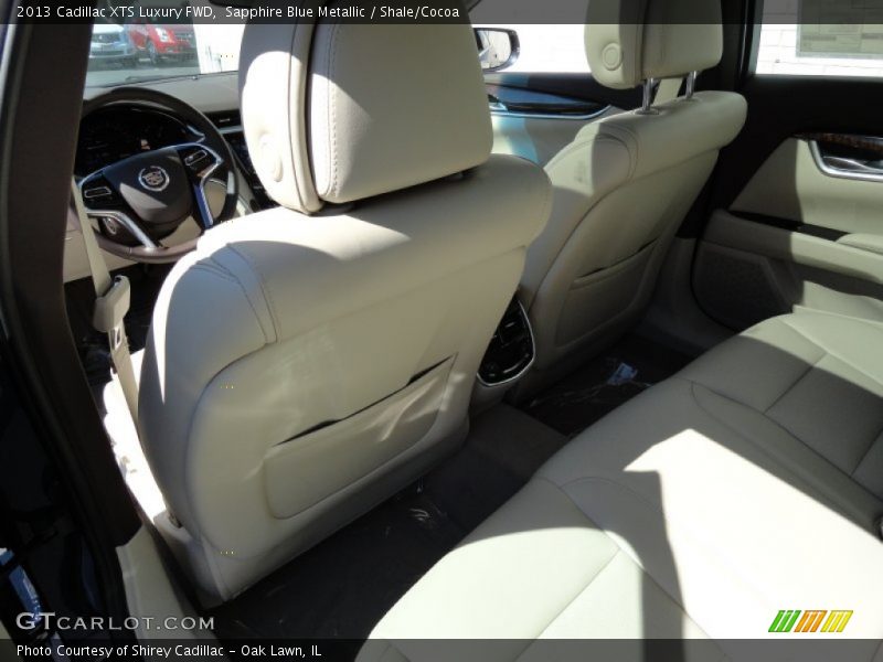 Sapphire Blue Metallic / Shale/Cocoa 2013 Cadillac XTS Luxury FWD