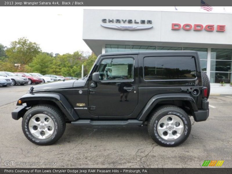 Black / Black 2013 Jeep Wrangler Sahara 4x4