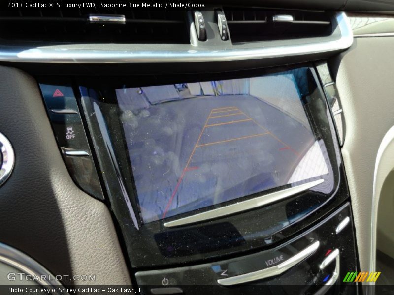Sapphire Blue Metallic / Shale/Cocoa 2013 Cadillac XTS Luxury FWD