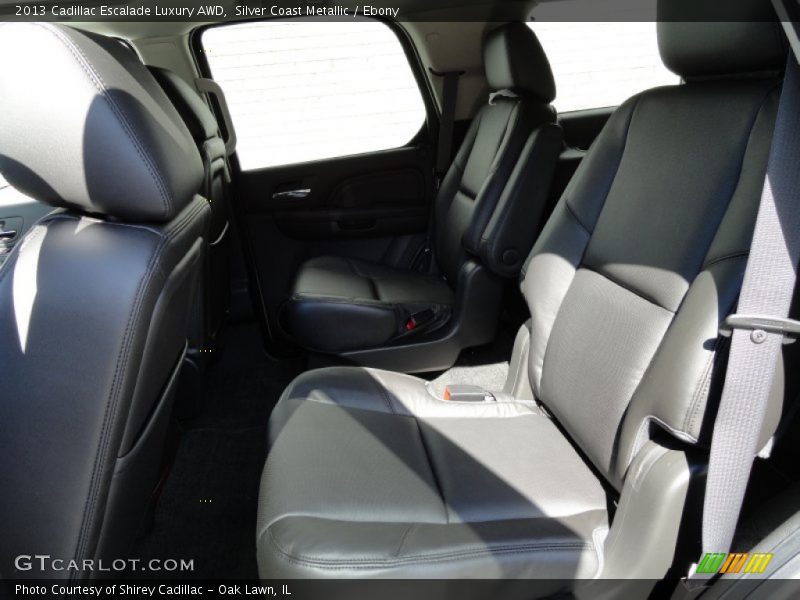 Silver Coast Metallic / Ebony 2013 Cadillac Escalade Luxury AWD
