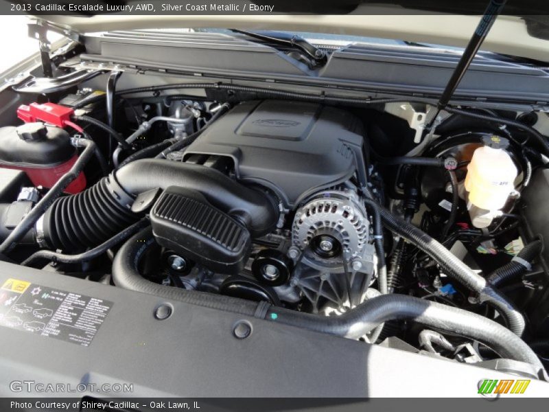  2013 Escalade Luxury AWD Engine - 6.2 Liter Flex-Fuel OHV 16-Valve VVT Vortec V8