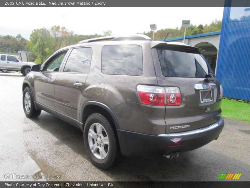 Medium Brown Metallic / Ebony 2009 GMC Acadia SLE