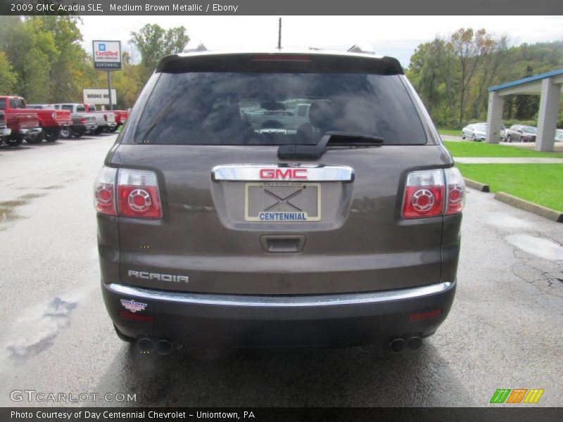 Medium Brown Metallic / Ebony 2009 GMC Acadia SLE
