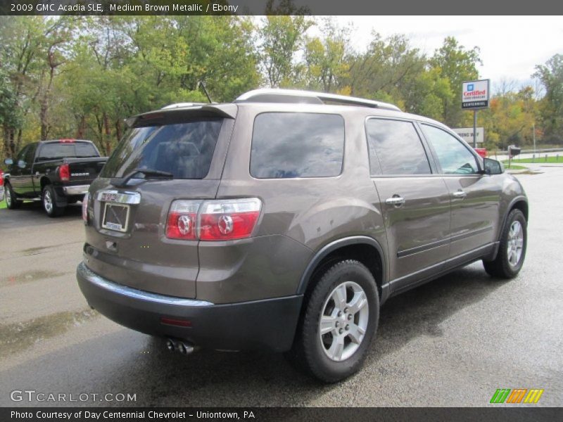 Medium Brown Metallic / Ebony 2009 GMC Acadia SLE