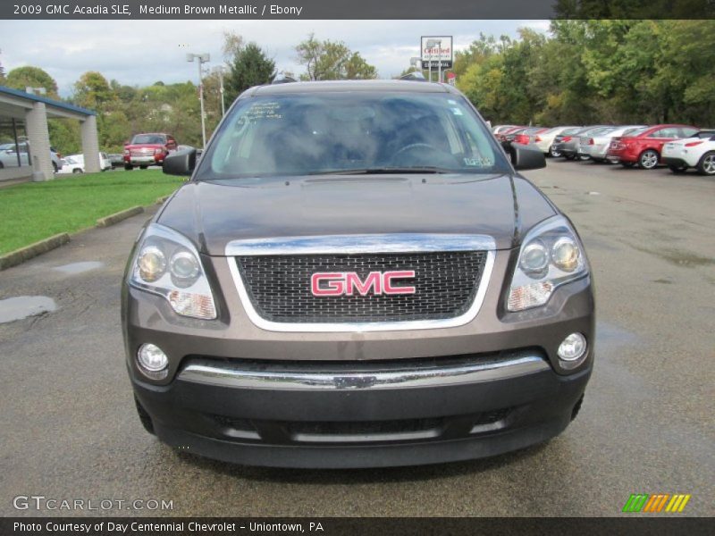 Medium Brown Metallic / Ebony 2009 GMC Acadia SLE