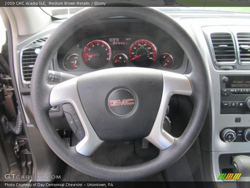 Medium Brown Metallic / Ebony 2009 GMC Acadia SLE