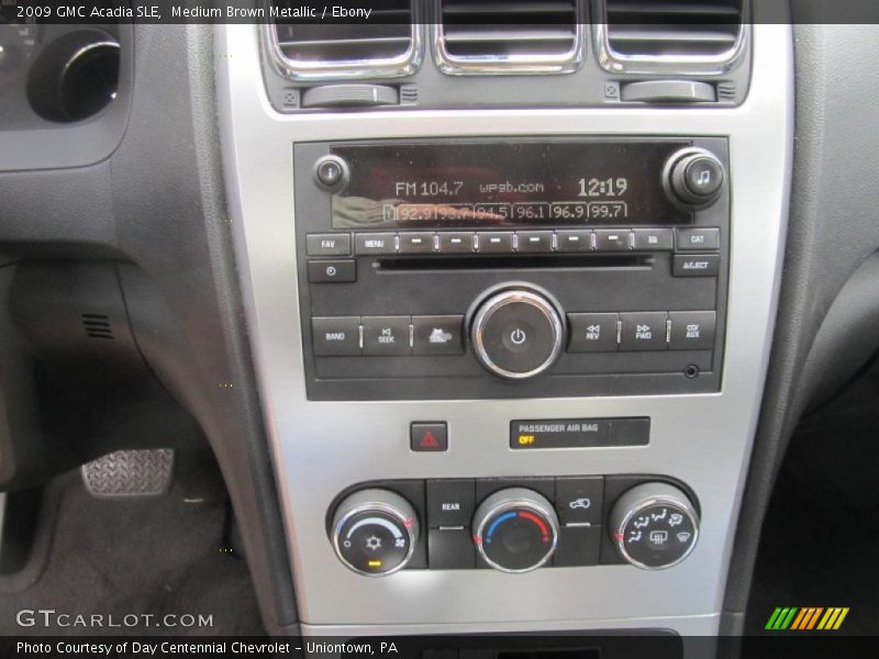 Medium Brown Metallic / Ebony 2009 GMC Acadia SLE