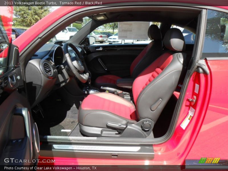  2013 Beetle Turbo Black/Red Interior