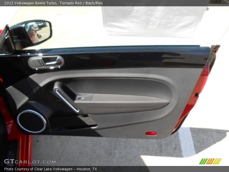 Tornado Red / Black/Red 2013 Volkswagen Beetle Turbo