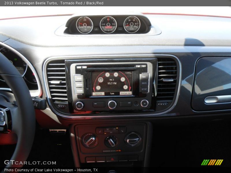 Tornado Red / Black/Red 2013 Volkswagen Beetle Turbo