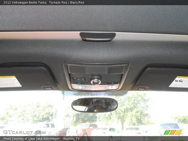 Tornado Red / Black/Red 2013 Volkswagen Beetle Turbo