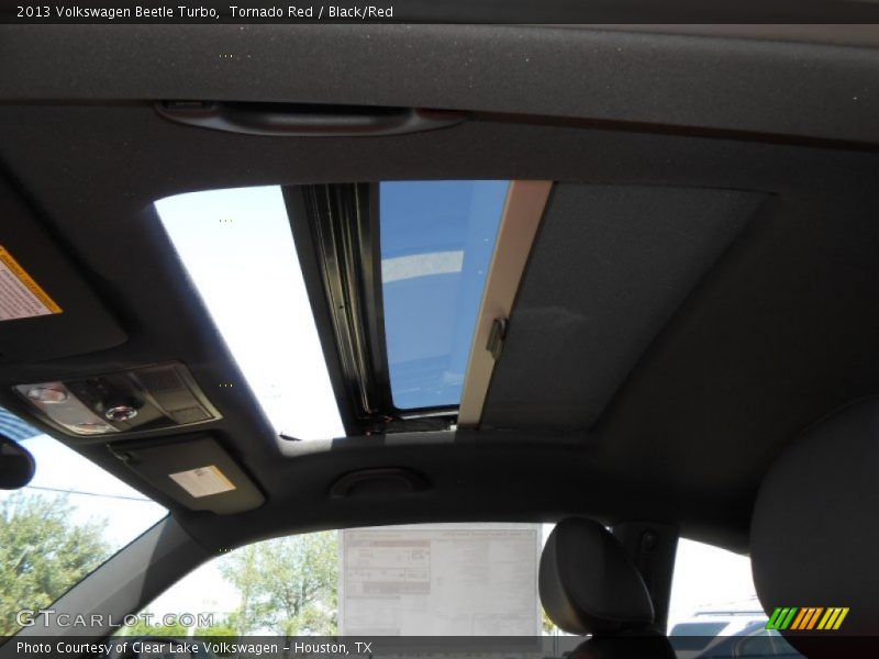 Tornado Red / Black/Red 2013 Volkswagen Beetle Turbo