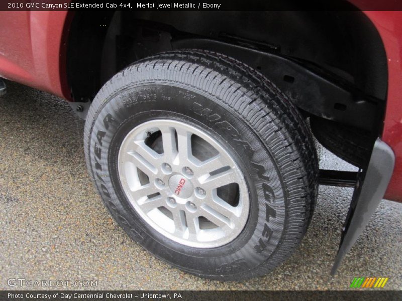 Merlot Jewel Metallic / Ebony 2010 GMC Canyon SLE Extended Cab 4x4