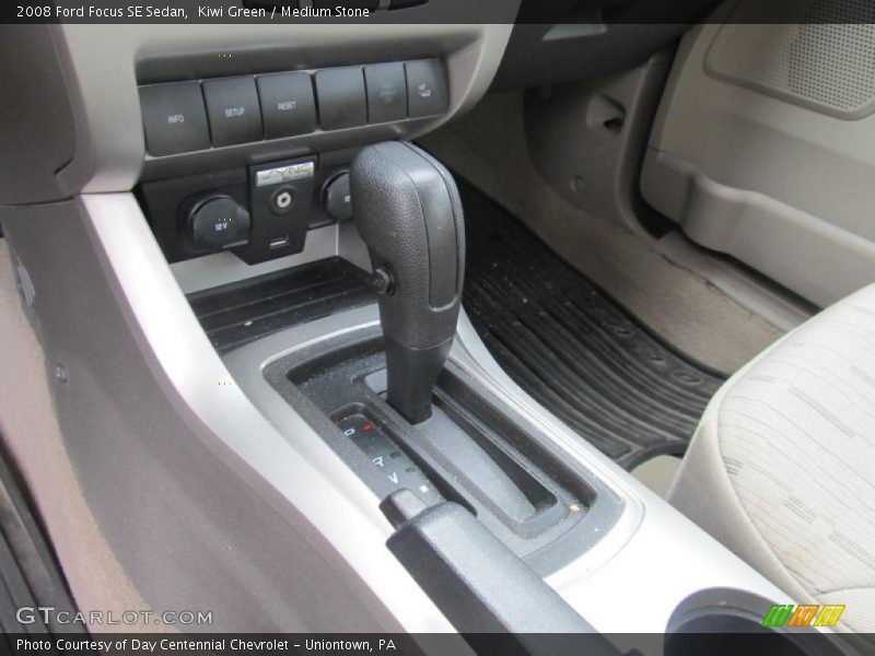 Kiwi Green / Medium Stone 2008 Ford Focus SE Sedan