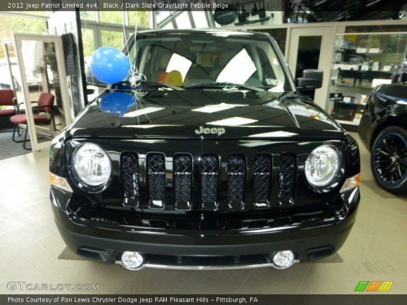 Black / Dark Slate Gray/Light Pebble Beige 2012 Jeep Patriot Limited 4x4