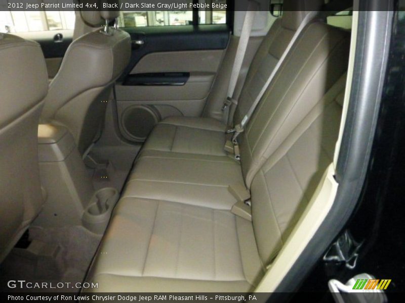 Black / Dark Slate Gray/Light Pebble Beige 2012 Jeep Patriot Limited 4x4