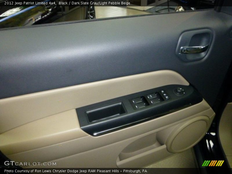 Black / Dark Slate Gray/Light Pebble Beige 2012 Jeep Patriot Limited 4x4