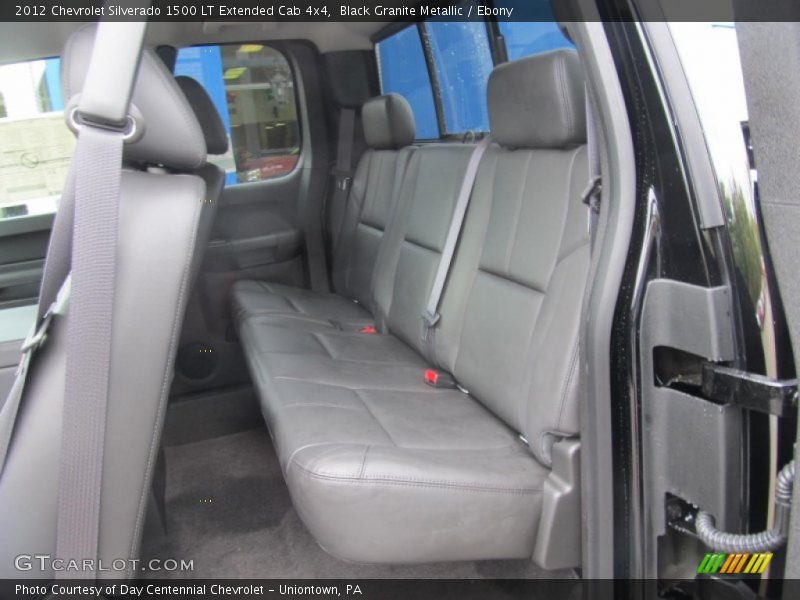 Black Granite Metallic / Ebony 2012 Chevrolet Silverado 1500 LT Extended Cab 4x4