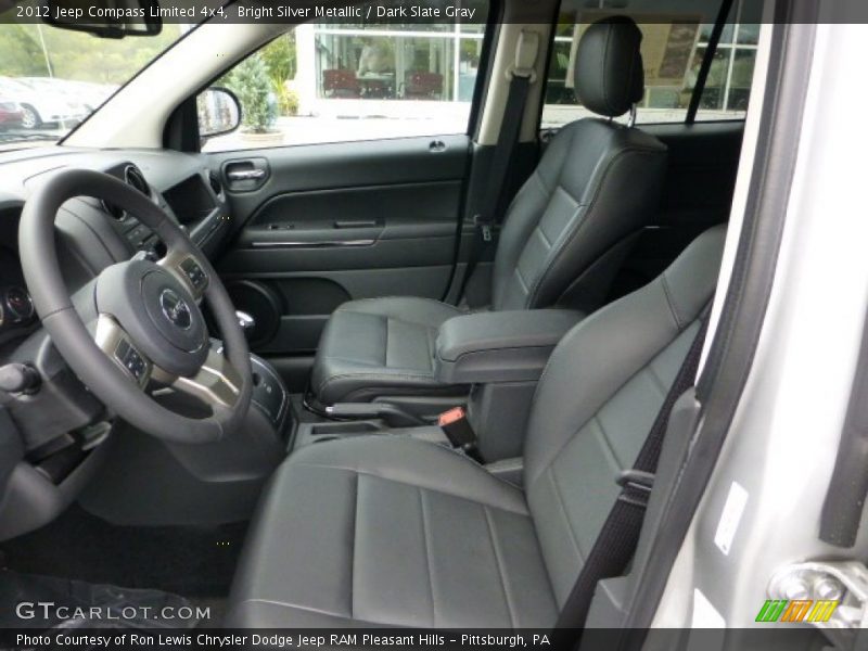  2012 Compass Limited 4x4 Dark Slate Gray Interior