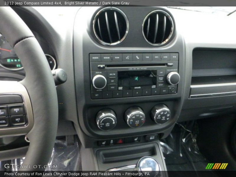 Bright Silver Metallic / Dark Slate Gray 2012 Jeep Compass Limited 4x4