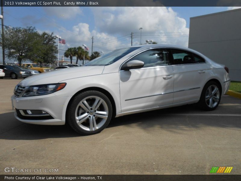 Candy White / Black 2013 Volkswagen CC Sport Plus