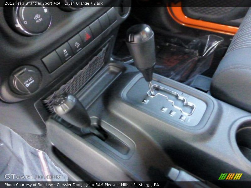 Crush Orange / Black 2012 Jeep Wrangler Sport 4x4