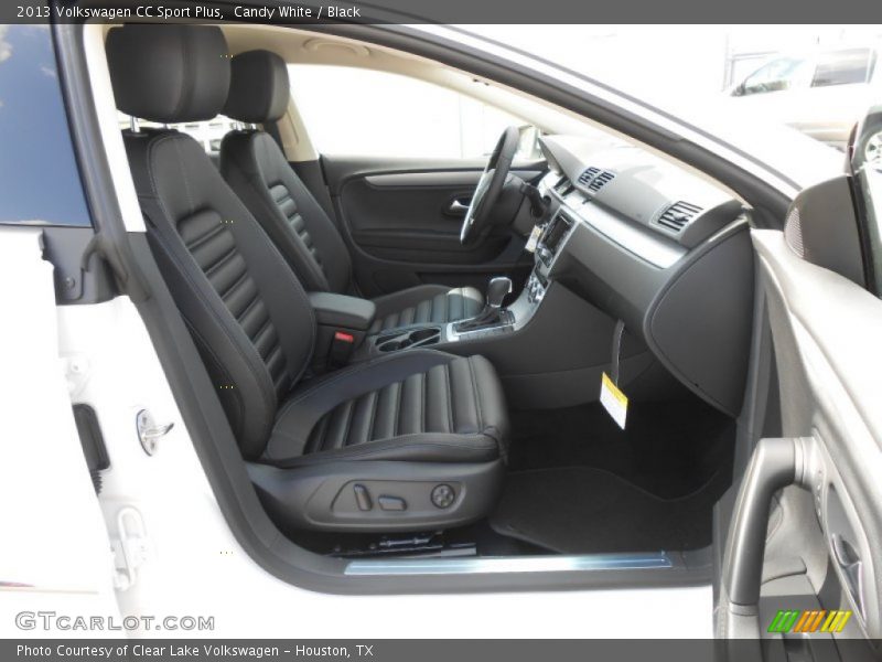 Candy White / Black 2013 Volkswagen CC Sport Plus