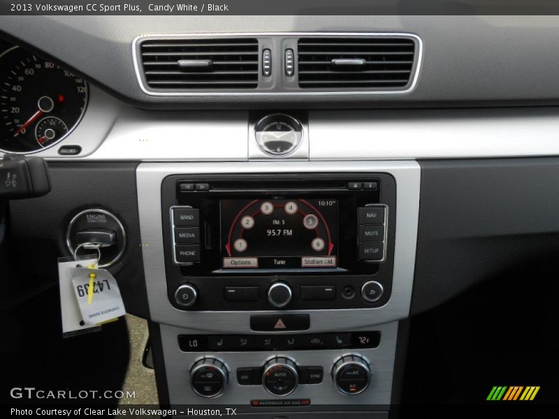 Candy White / Black 2013 Volkswagen CC Sport Plus