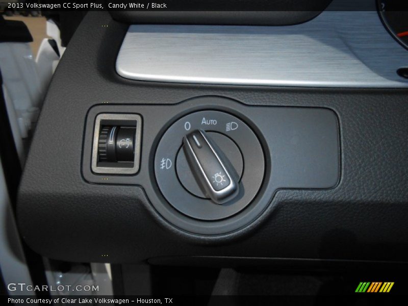 Candy White / Black 2013 Volkswagen CC Sport Plus