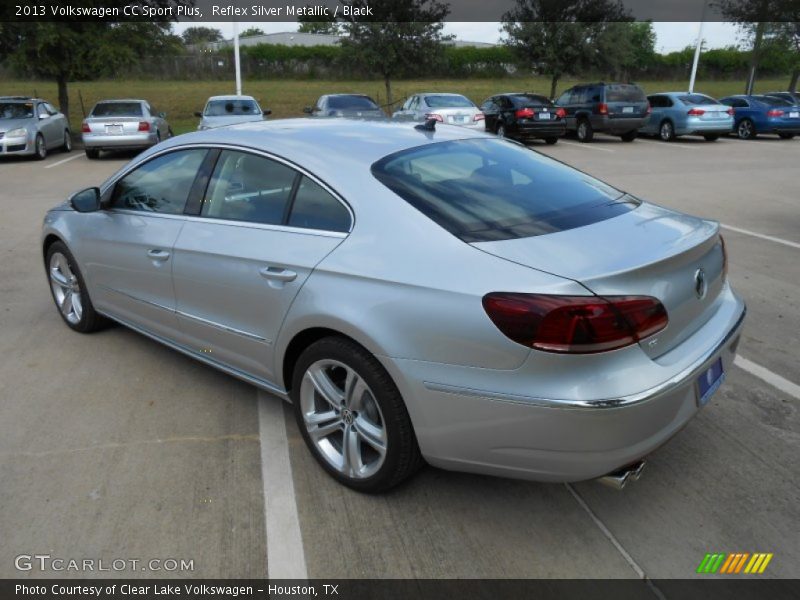 Reflex Silver Metallic / Black 2013 Volkswagen CC Sport Plus