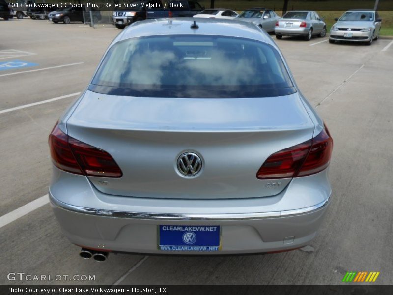 Reflex Silver Metallic / Black 2013 Volkswagen CC Sport Plus