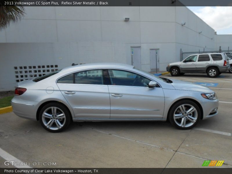 Reflex Silver Metallic / Black 2013 Volkswagen CC Sport Plus