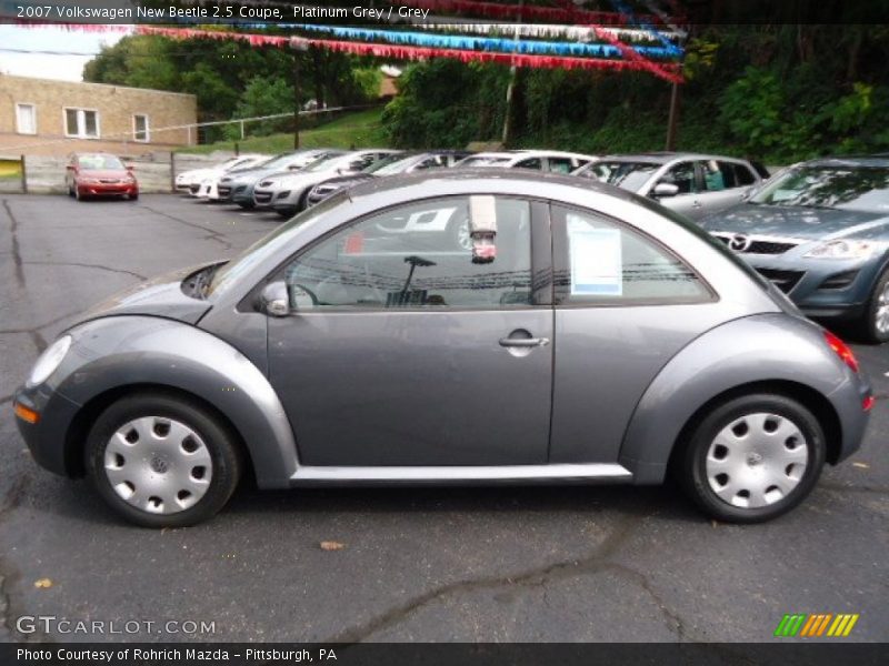 Platinum Grey / Grey 2007 Volkswagen New Beetle 2.5 Coupe