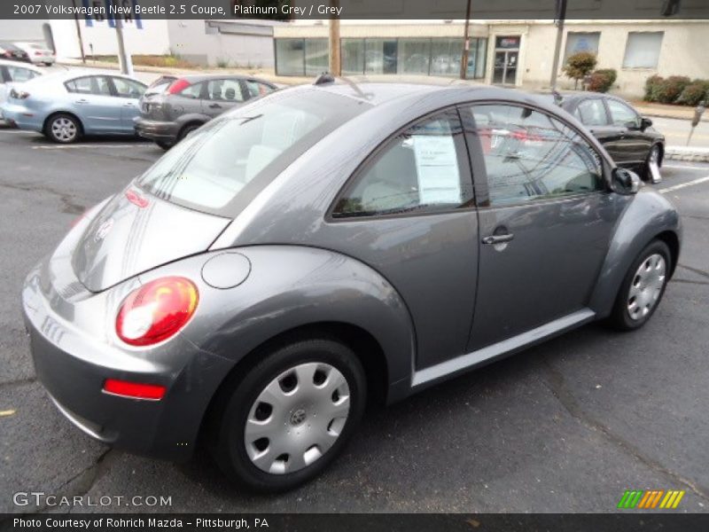 Platinum Grey / Grey 2007 Volkswagen New Beetle 2.5 Coupe