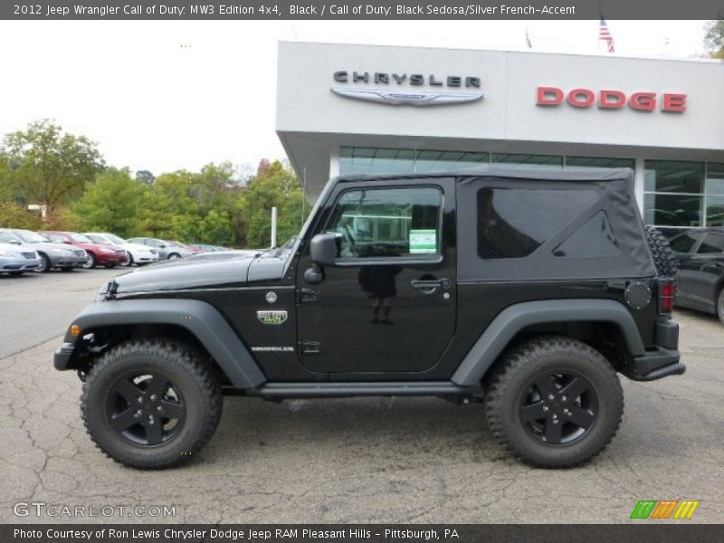  2012 Wrangler Call of Duty: MW3 Edition 4x4 Black